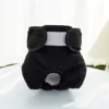 Culottes hygiéniques pour chienne noire