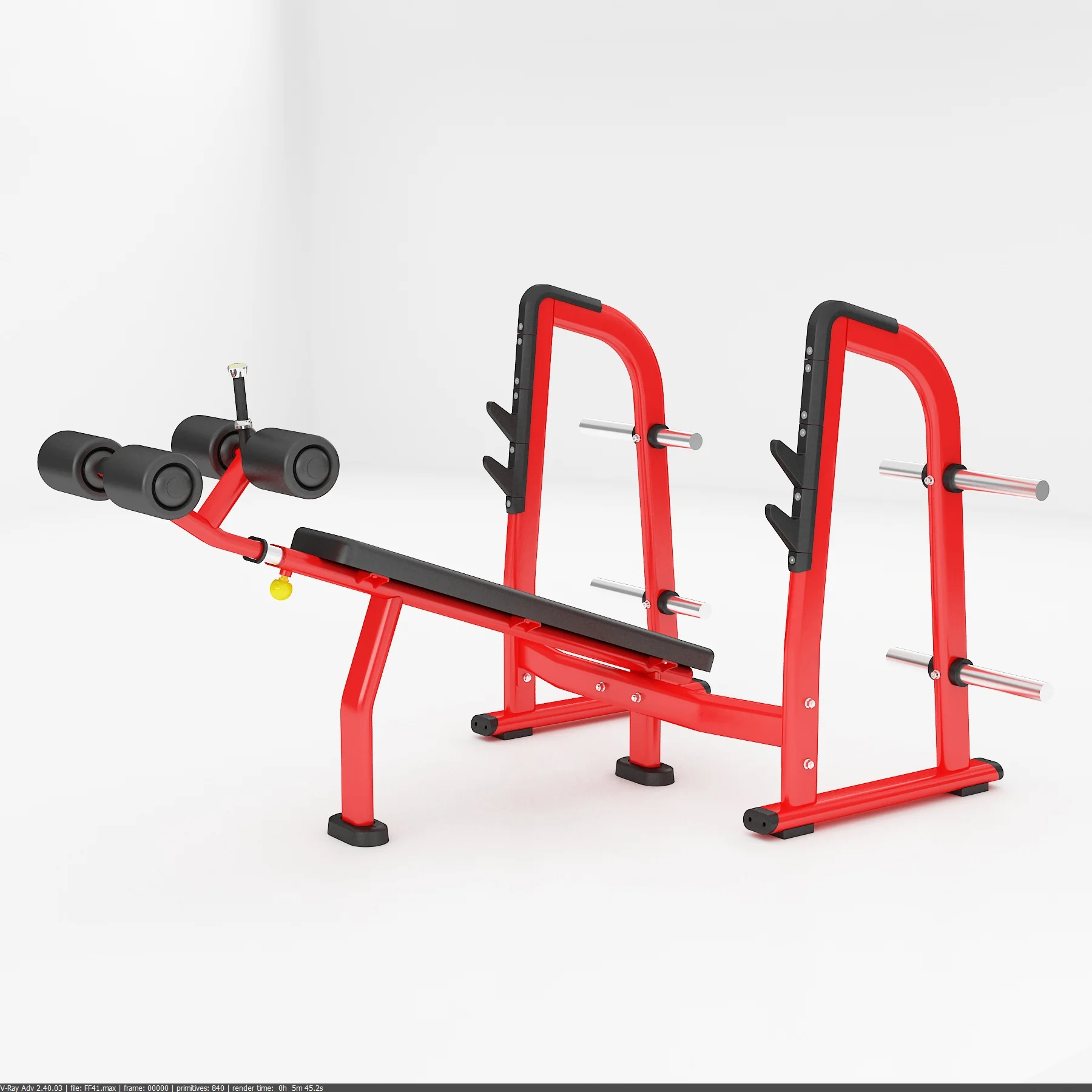 Rohsは、ジム用ボディービル用のプロのフィットネス機器金属製デラインベンチMND-FF41承認されました| Alibaba.com