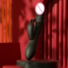 Black(Realistic Dildo Rabbit Pulsator)