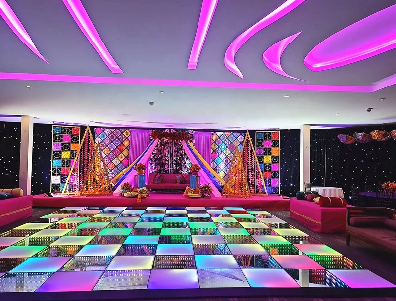 Dj Disco Glass Light up 3d Led Dance Floor - Balletstar
