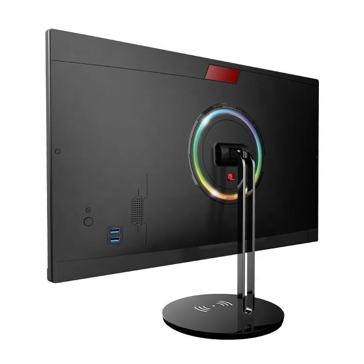AIO Monoblock Gaming Desktop Computer Touch Curved Straigh Screen 19 22 24 27 Inch Intel Core I3 I5 I7 I9 Office All in One PC