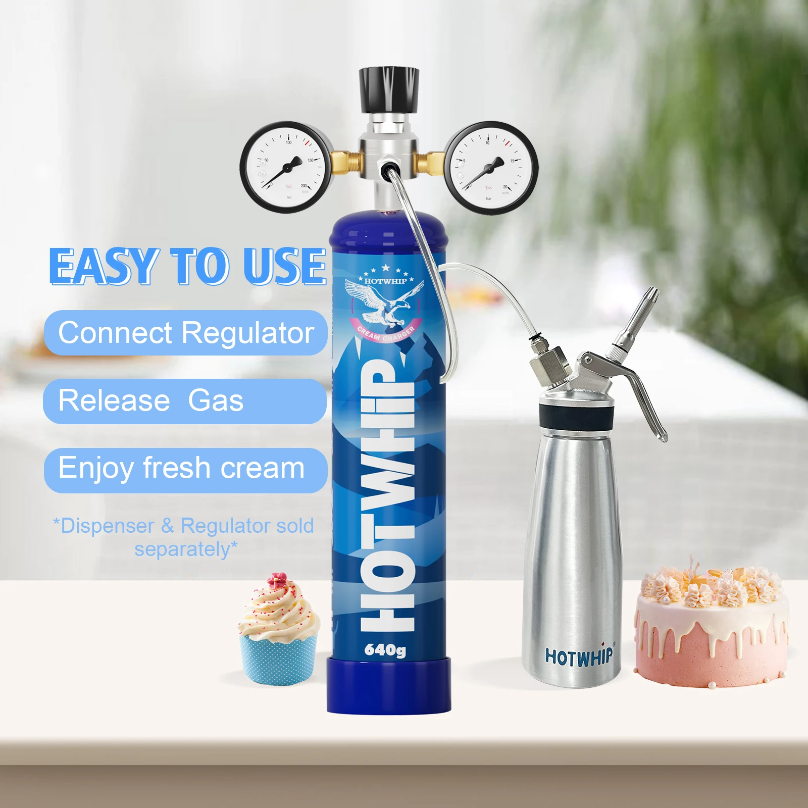 Самые продаваемые самые дешевые зарядные устройства для взбитых сливок 580 г 615 г зарядные устройства для кремов