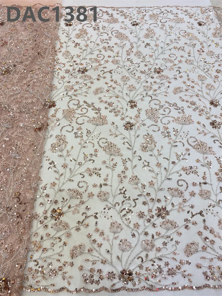 floral embroidered fabric