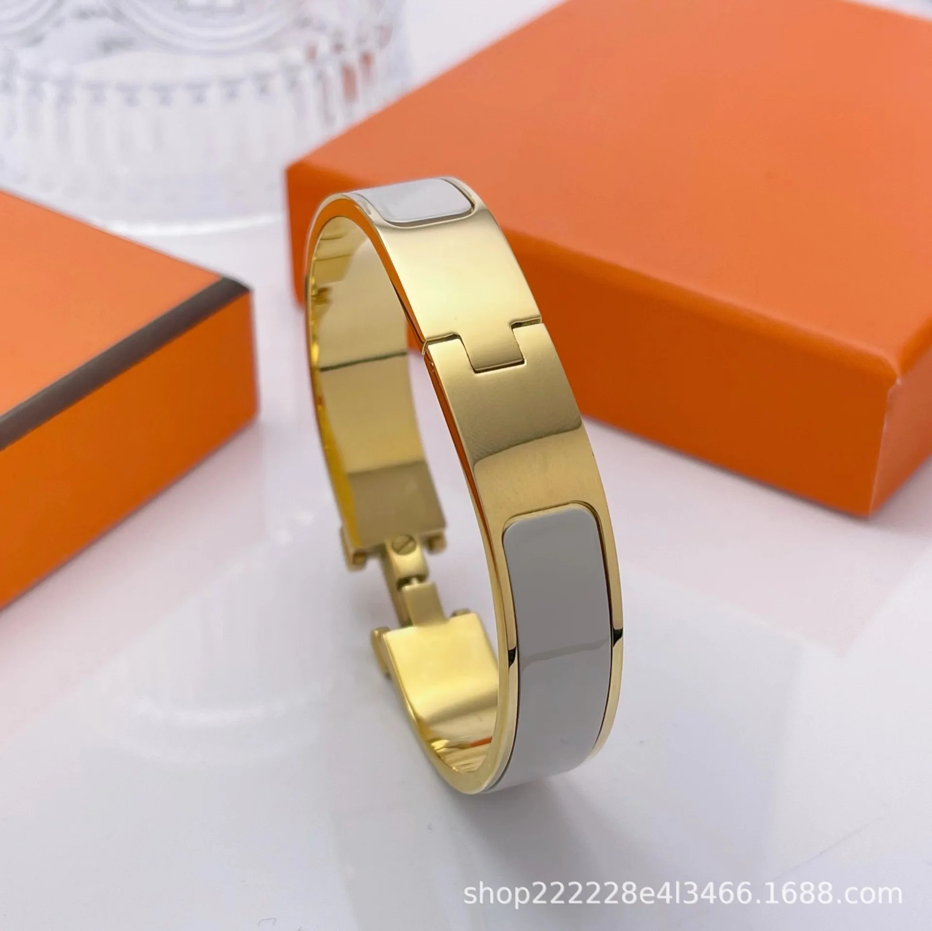 New Arrival Fashionable Jewelry Titanium Steel Gold Rose Gold Silver H