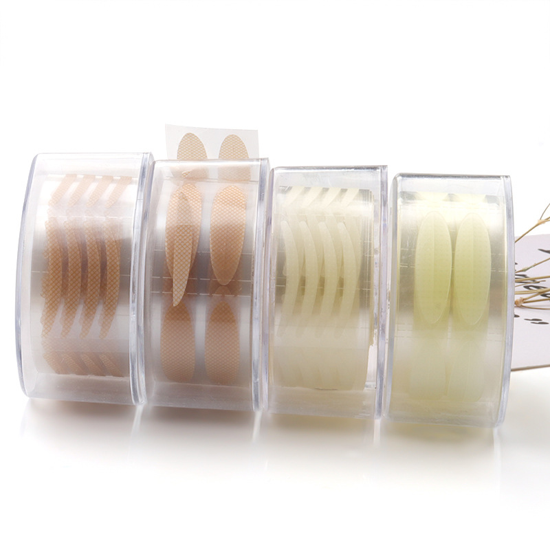 
 Лидер продаж, портативная сетчатая лента для век, 600 шт., наклейки, самоклеящаяся кружевная Двусторонняя невидимая лента для век  