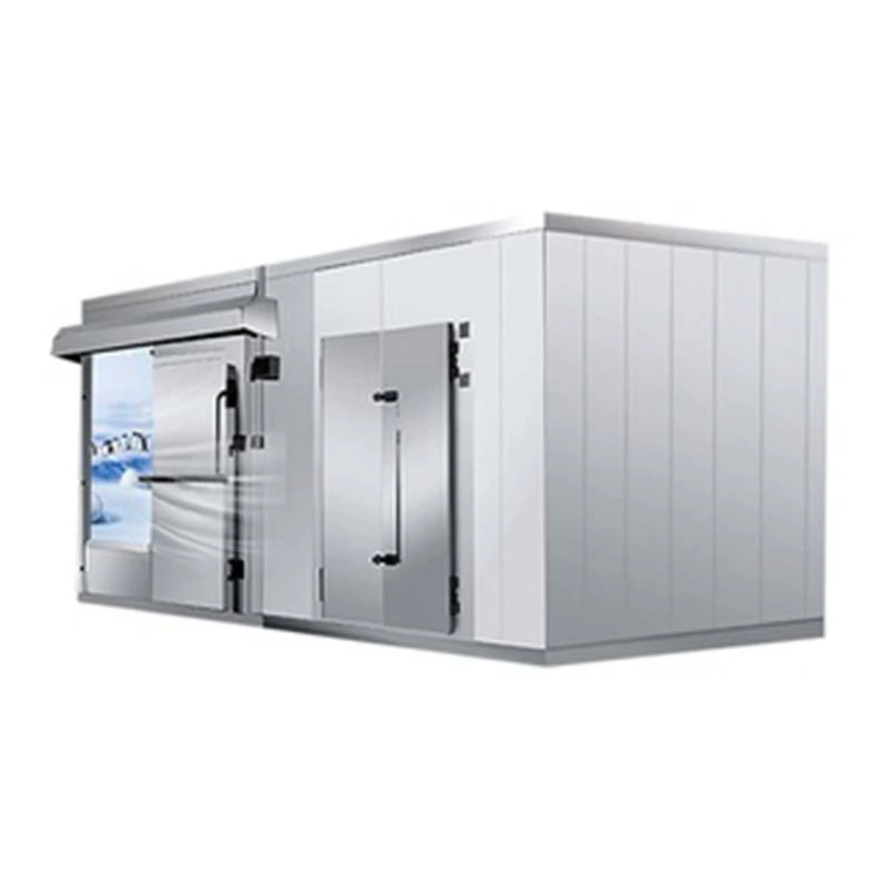 Led Light Cold Storage Room Blast Freezer Evaporative Air Cooled Compressor Condensing Units Cold Storage for Food