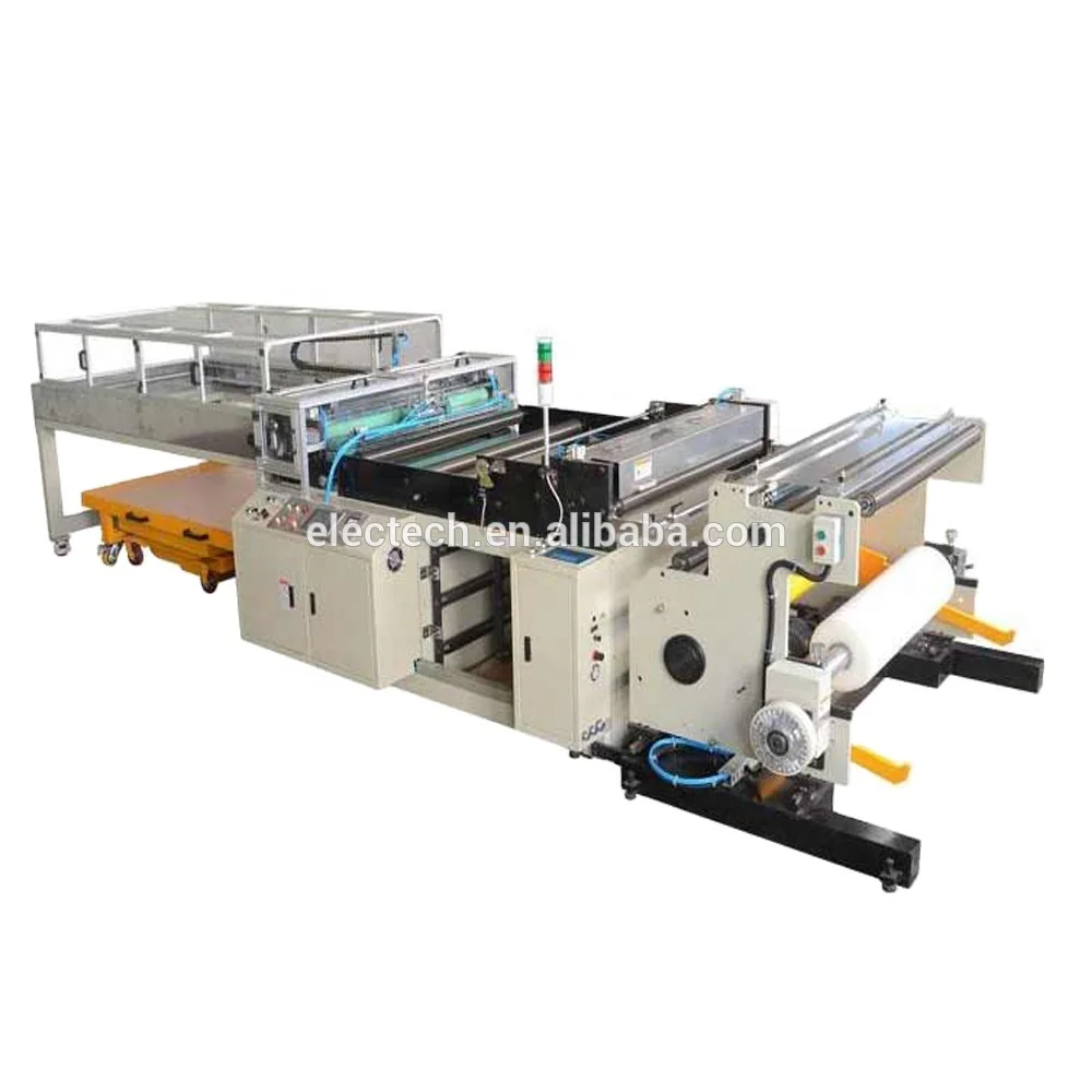 Solar Panel Manufacturing Machines Backsheet EVA TPT Roll to Sheet Cutting Machine with Hole Punching