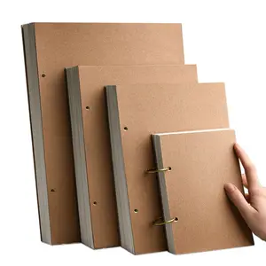 Aesthetically Toned Sketchbook Good Fashion Pink Pig Art with Moleskine A5 Size Watercolor Paper Cover for Painting