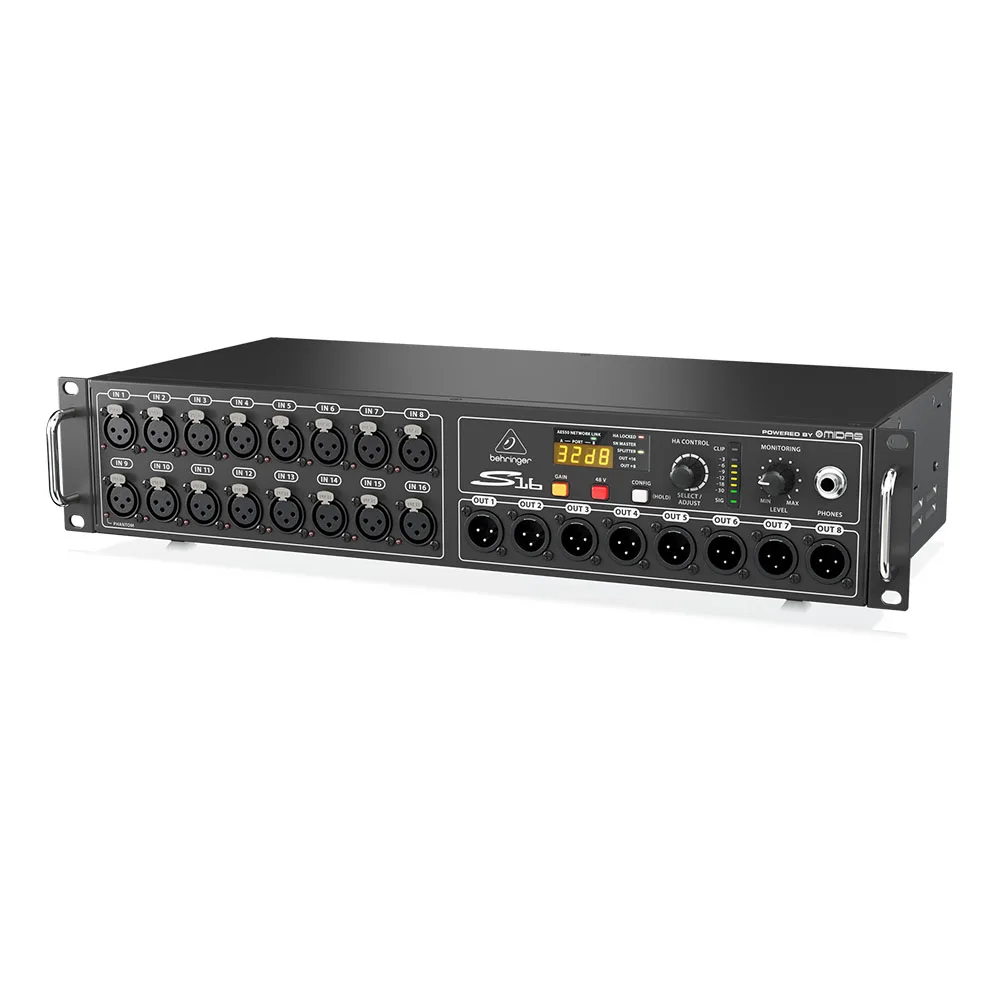 Behringer S16 Digital Mixer Stagebox - 16-Input Audio System