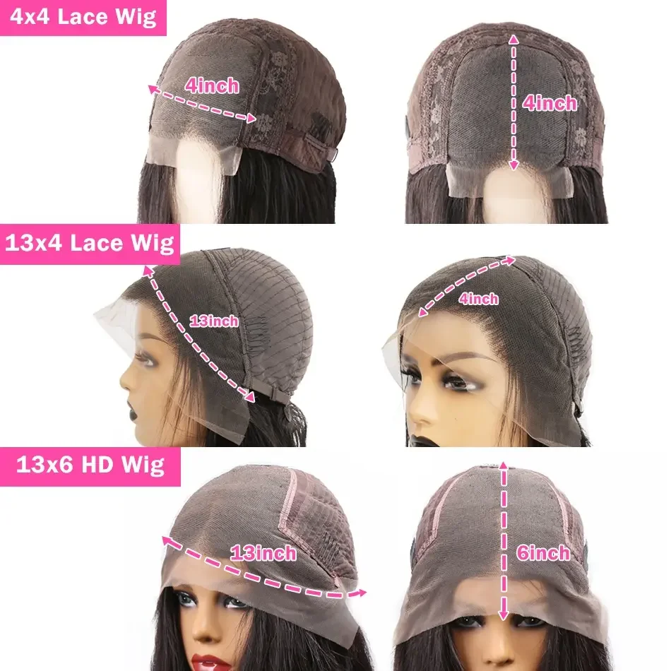 13x4 Frontal Black Straight Wig For Black Women Wholesale Cheap Gluess ...