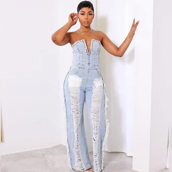 With Nice Price ⊦ Basin and Range Sleeveless Denim Jumpsuit - Women's  Discount Sale Online