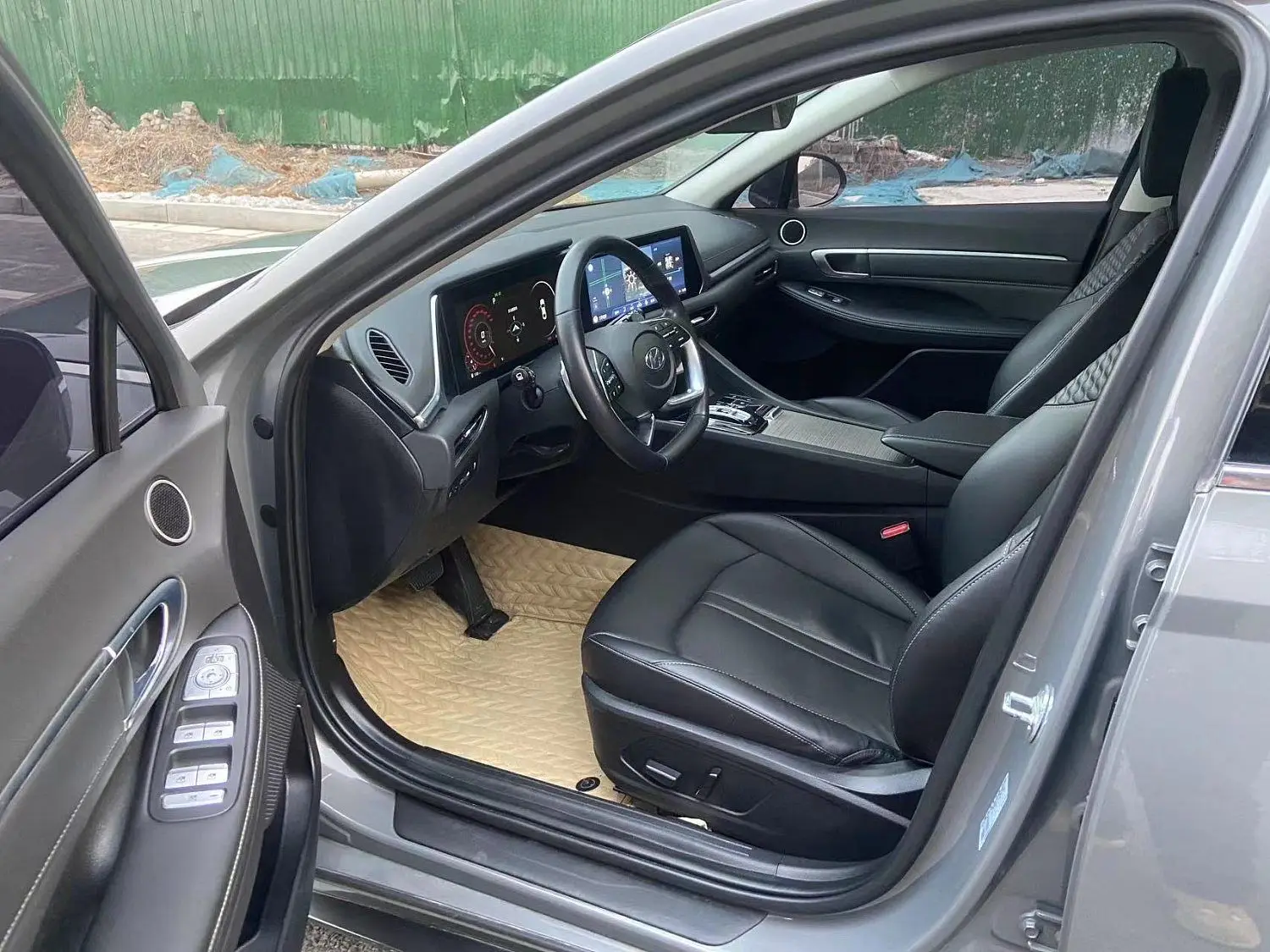 2021 for Sonata Sedan Euro VI Emission Automatic Transmission Leather Seats Dark Interior R18 Tires Used Left Steering