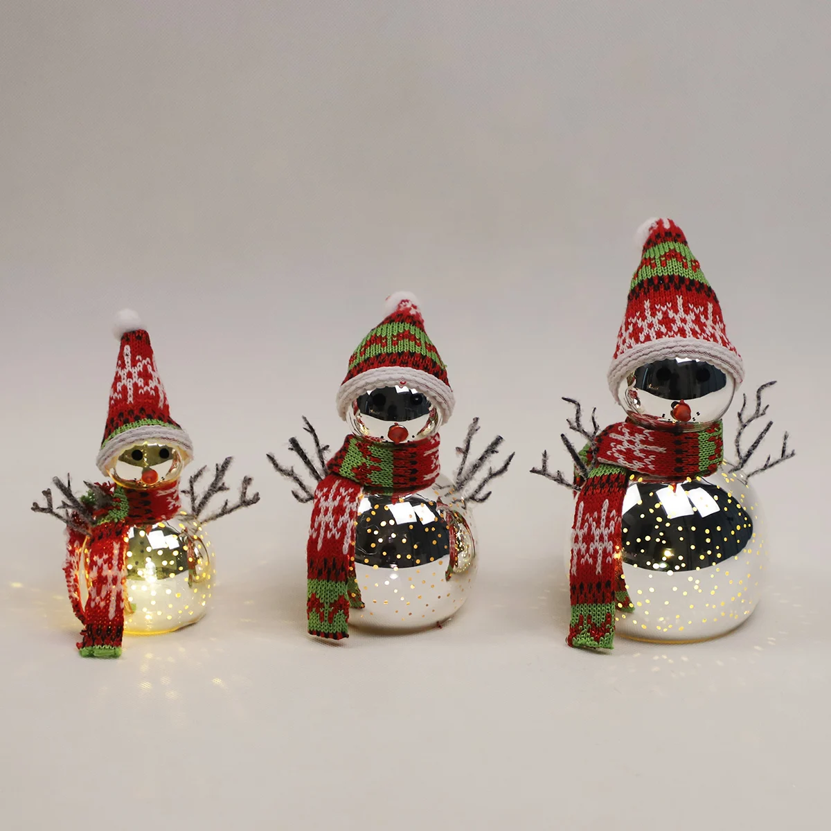 custom blown glass christmas ornaments xmas glass snowman christmas supplies