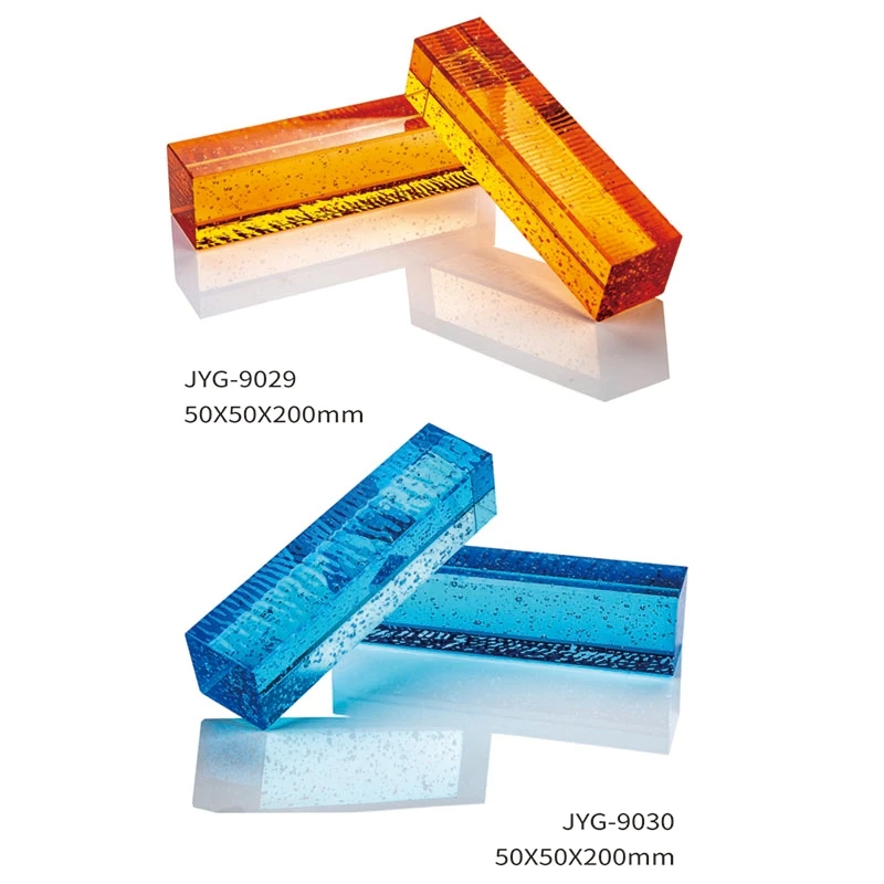 Crystal Solid Glass Block for Building Glass