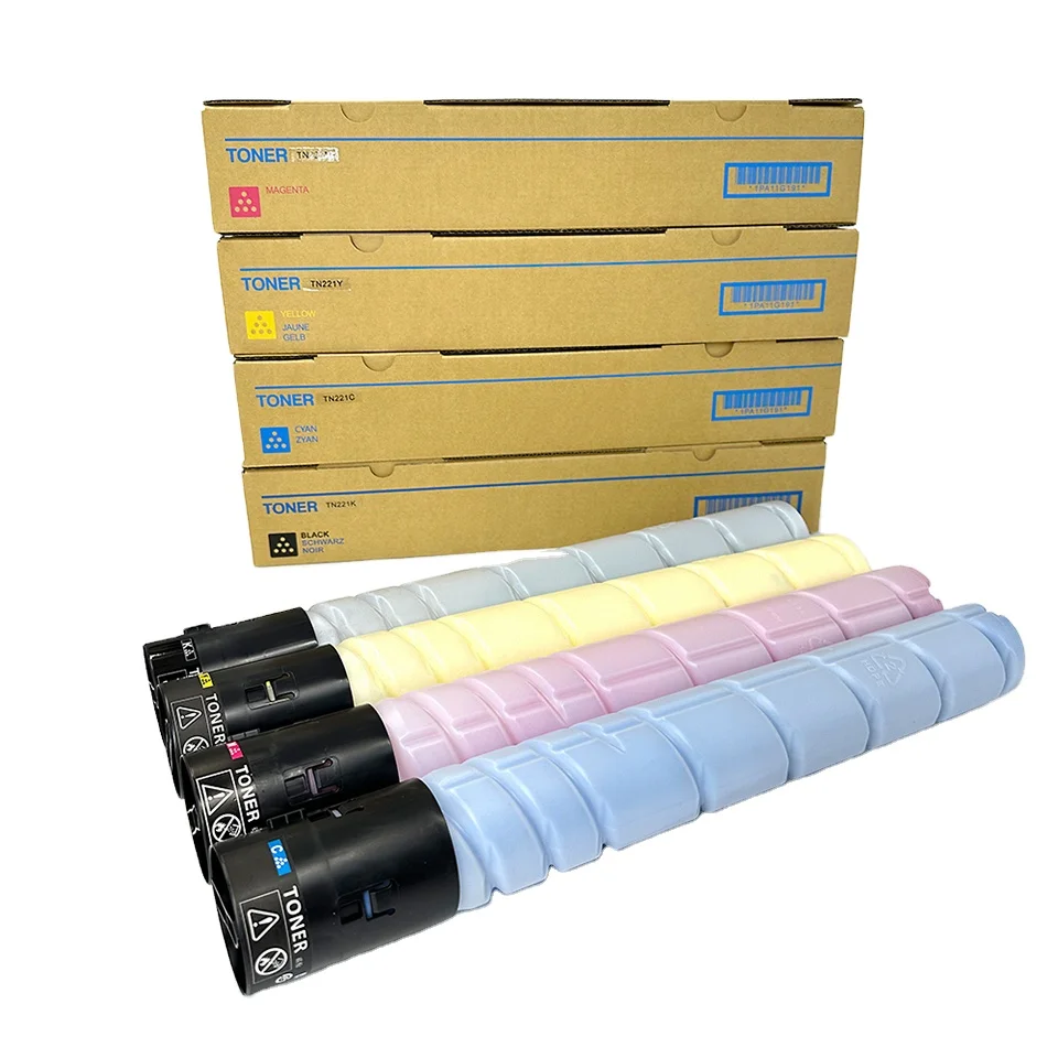 Japan toner TN221 TN-221 For Konica Minolta color Toner Cartridge for ...