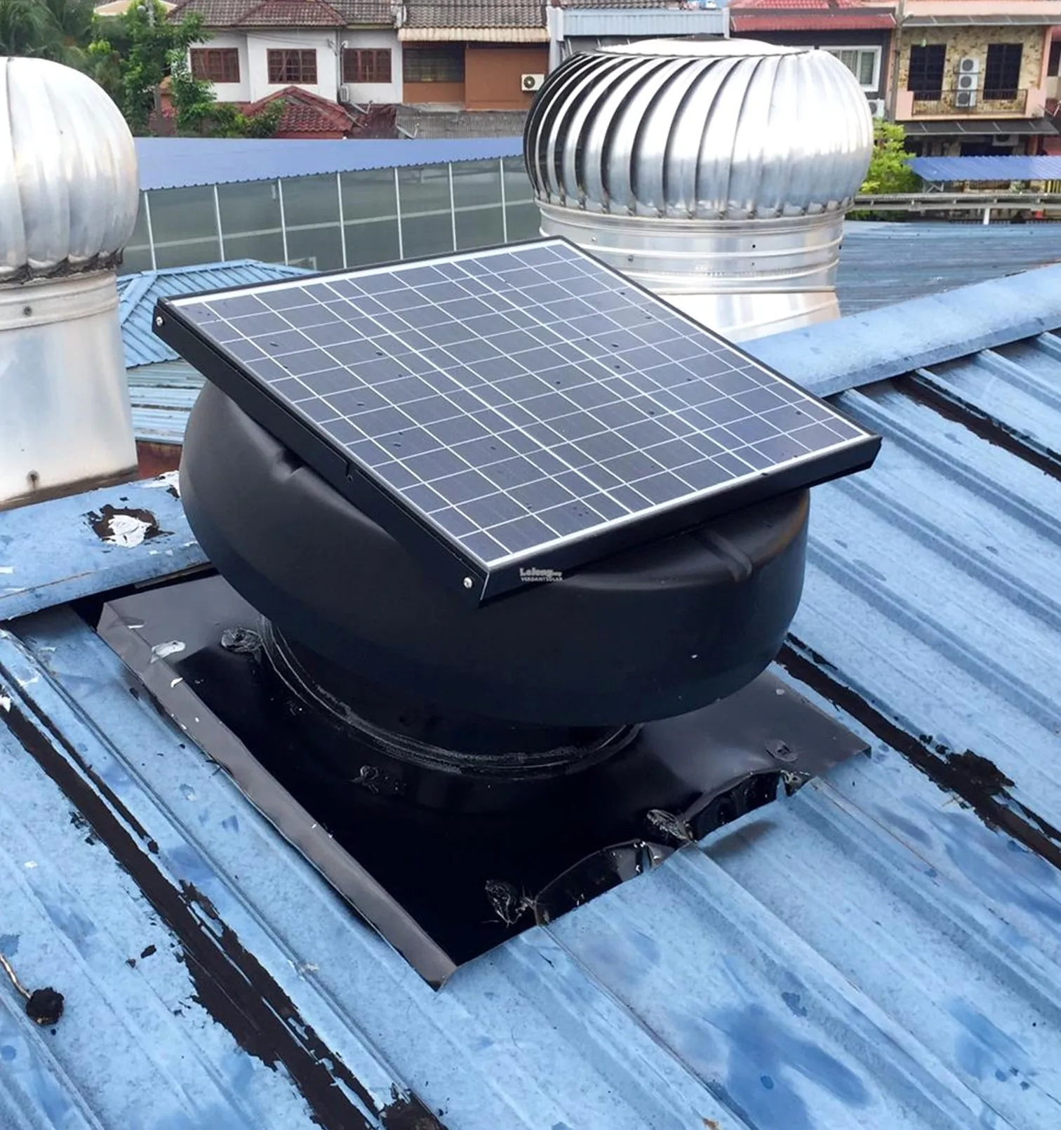 Solar Attic Fan, 40W, HVAC, Axial, Roof - detail 48