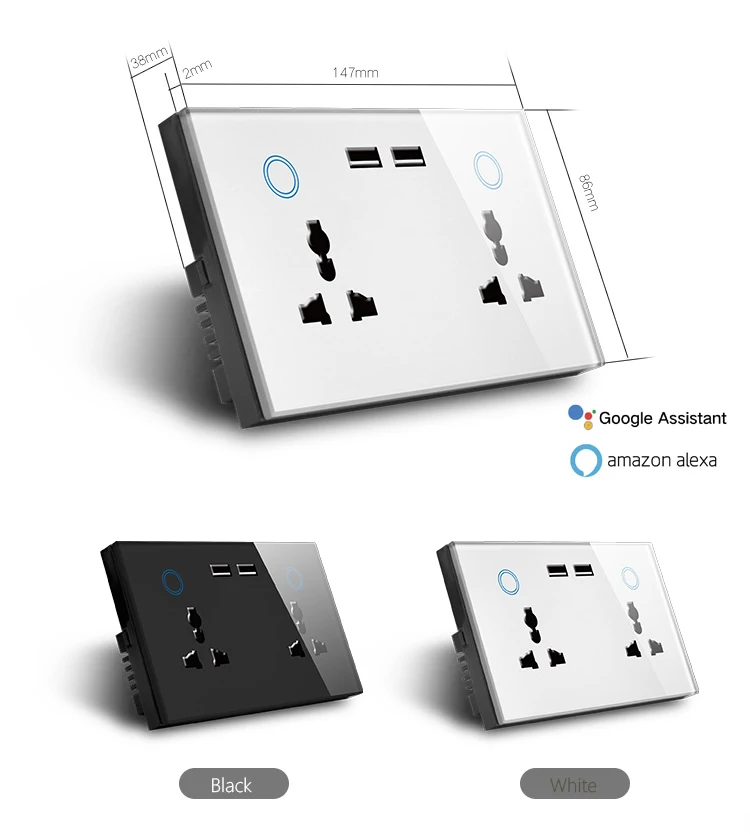 Wifi Smart Socket With USB Port