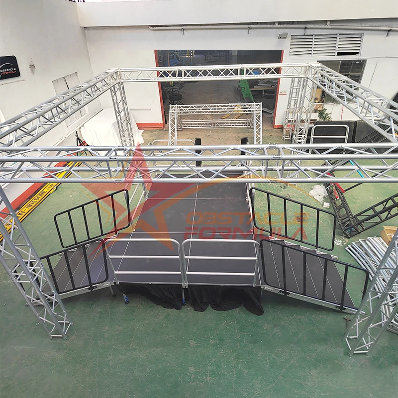 Cheap Lighting Truss Stage Platform Detachable Stage Aluminum Display ...