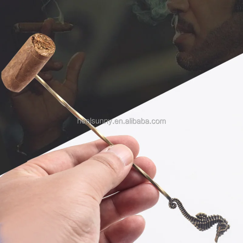 2pcs Cigar Needle Drilled Dredge Cigar Tool Praktisches Geschenk