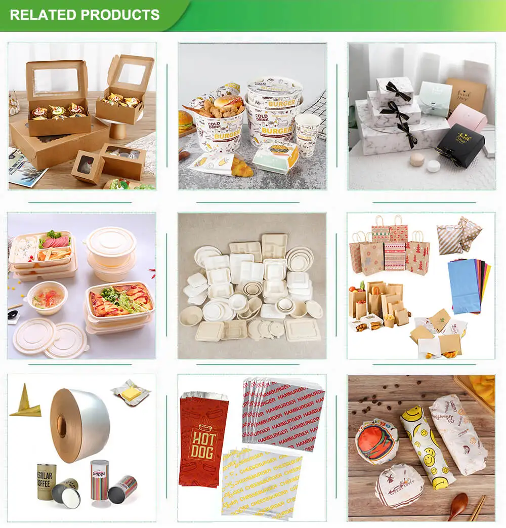 Food Package Box Packaging Products For Industrial Carrier