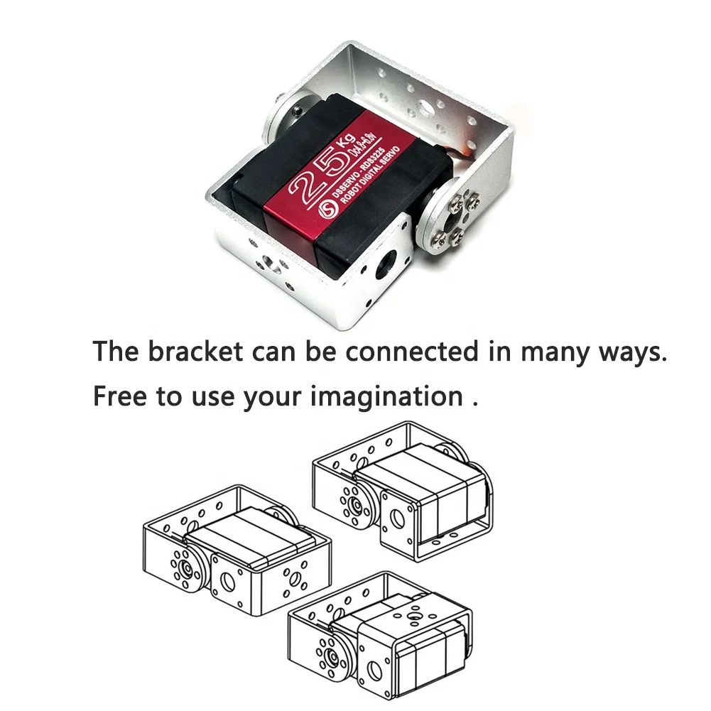 高トルクDsservoRDS3225ロボットデジタルサーボ25KG180/270度