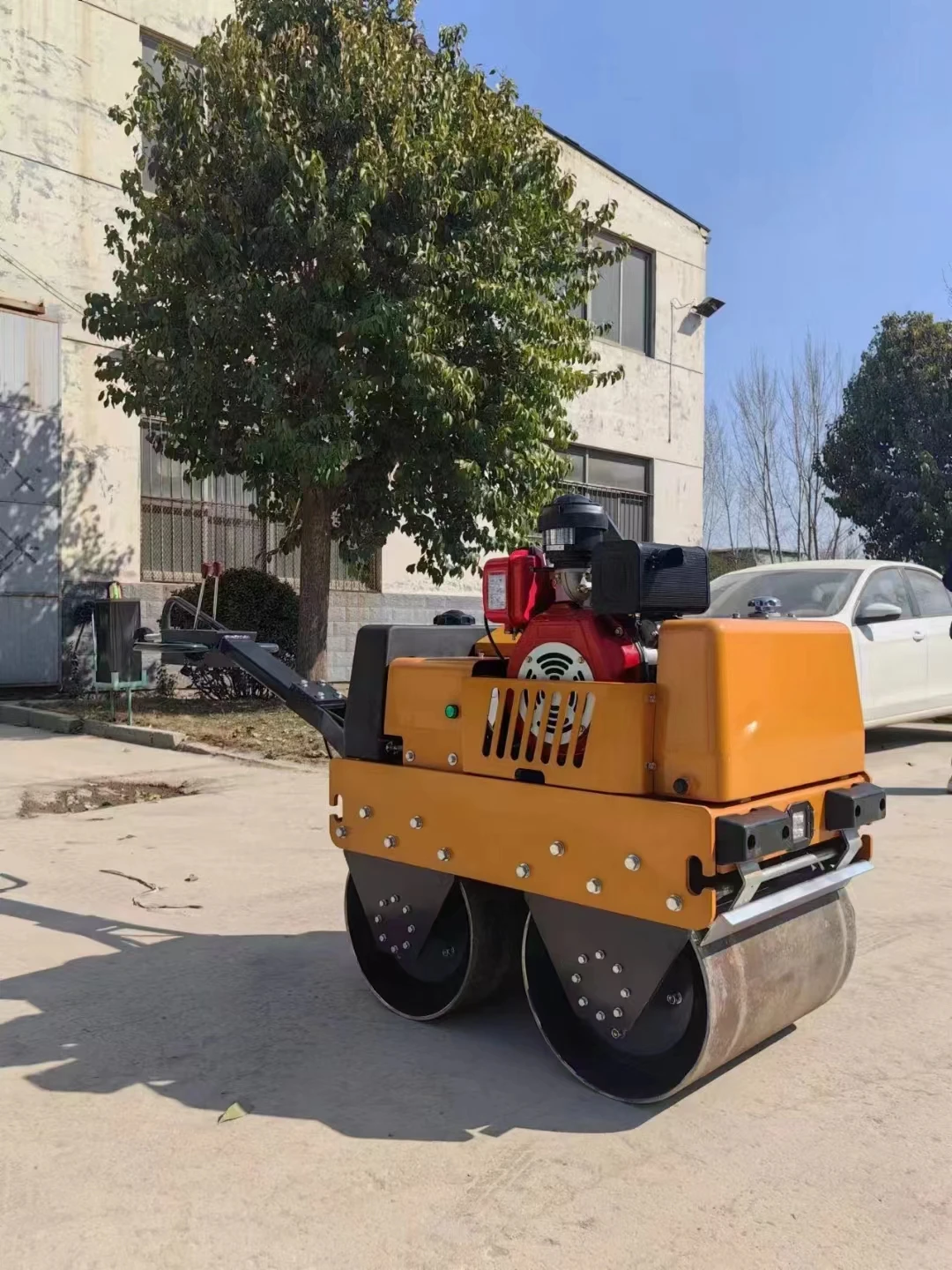 SVH60 600kgs Full Hydraulic Road Roller Walk Behind Electronically Single Drum Road Roller Asphalt Vibrating Compactor 1 Ton supplier