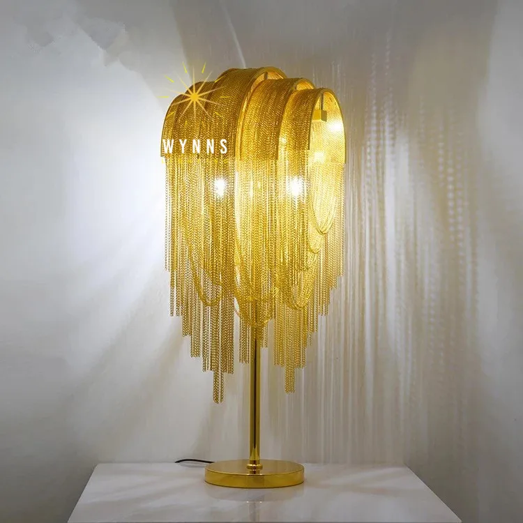 Atlantis chain chandelier Modern Living Room luxury led home Aluminium Pendant  Lighting