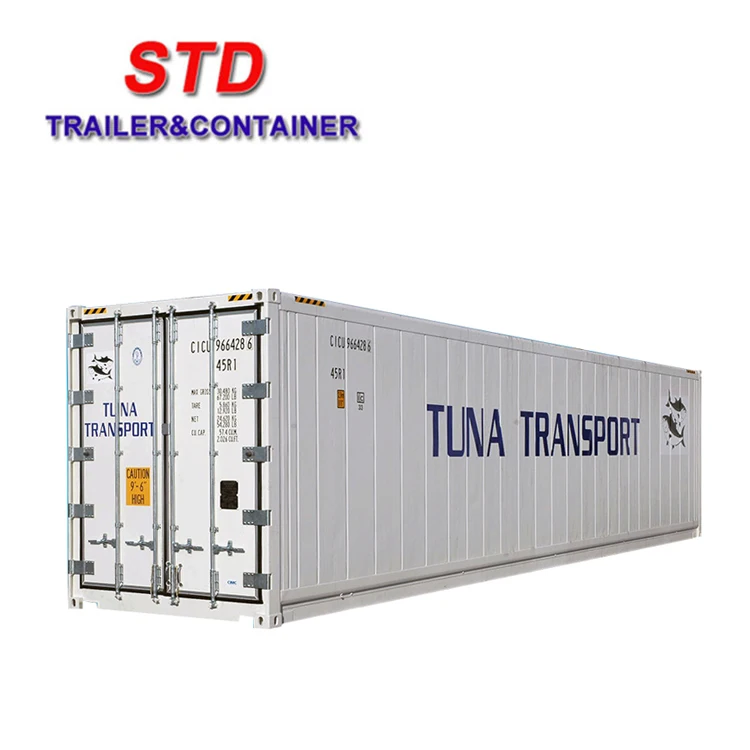40 Ft Ultra Cold Storage Container Refrigerated Container Transport Tuna Fish