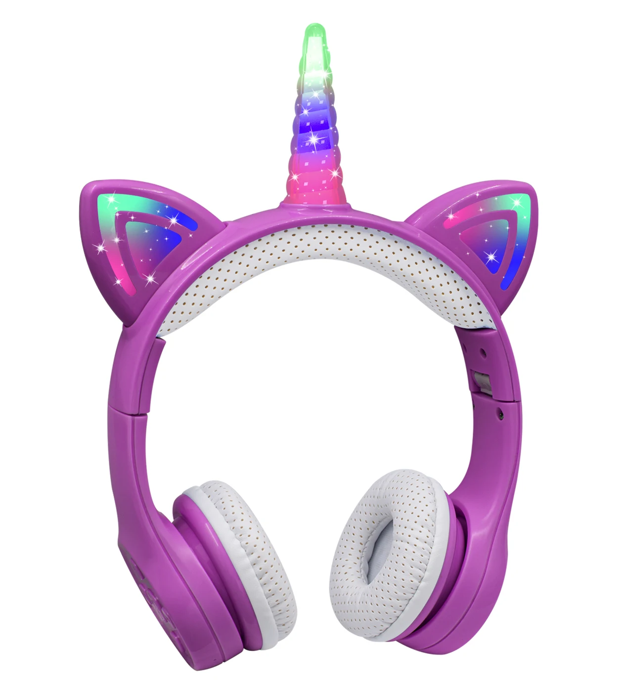 YUSONIC Unicorn Kids Wireless Headphones Volume Limited Foldable Children Headphones with Mic up for Boys Girls Alibaba