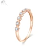 18K Solid Rose Gold