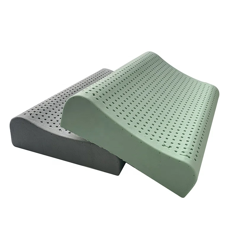 Anti Dust Contour Negative Ion Latex Foam Pillow