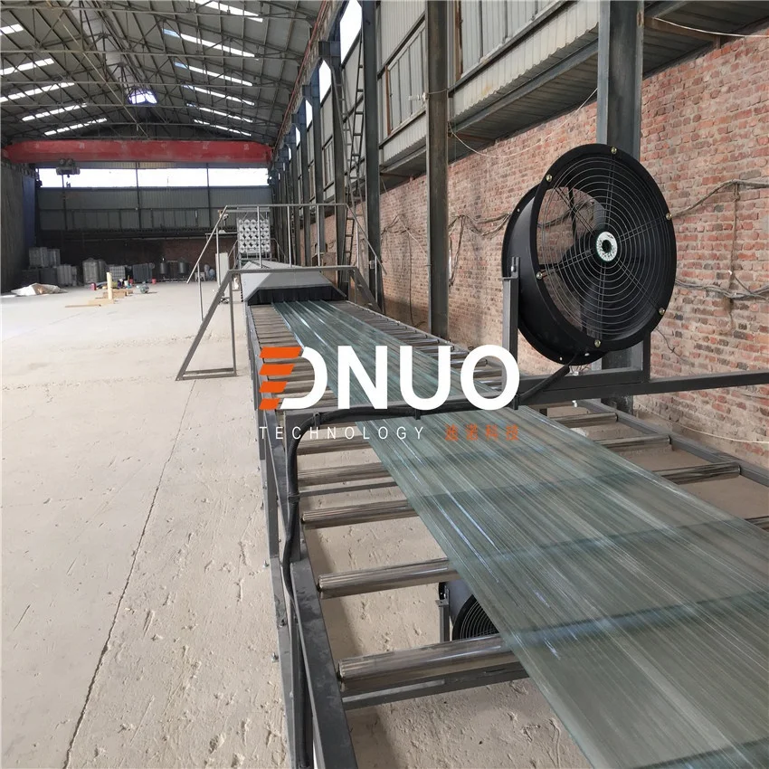 FRP Corrugated Roofing Sheet Production Line