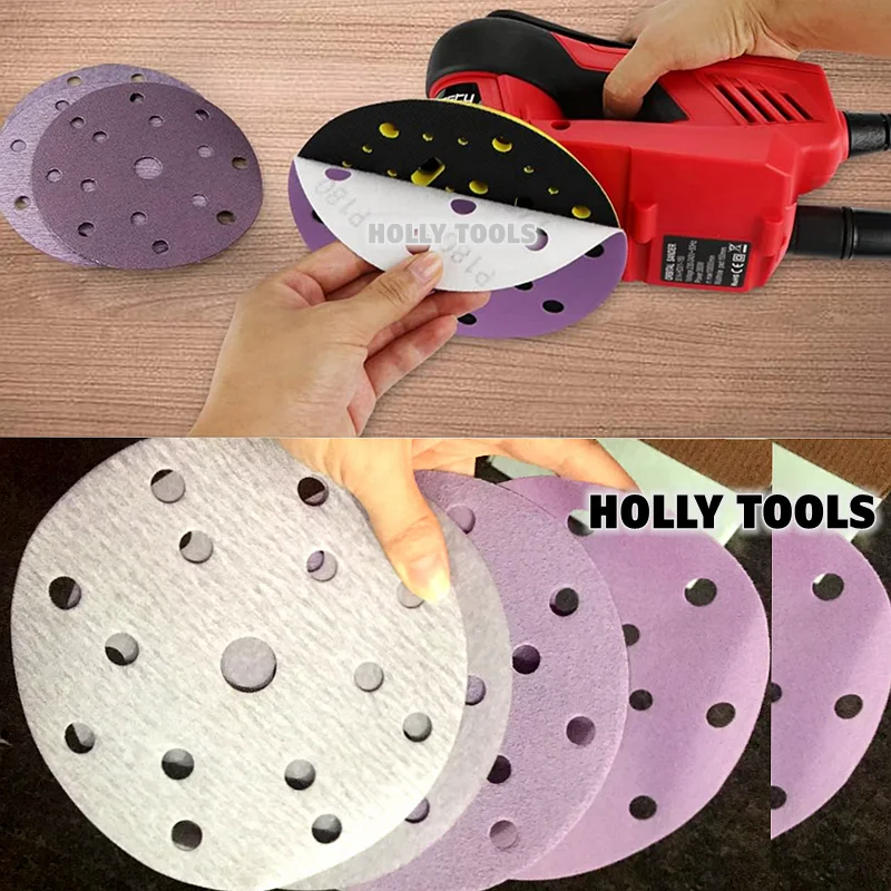 Random Orbit Sander Professional Electric Polishing Machine 150mm 350w