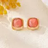 YLC-ES-2193 Pendientes Rosados