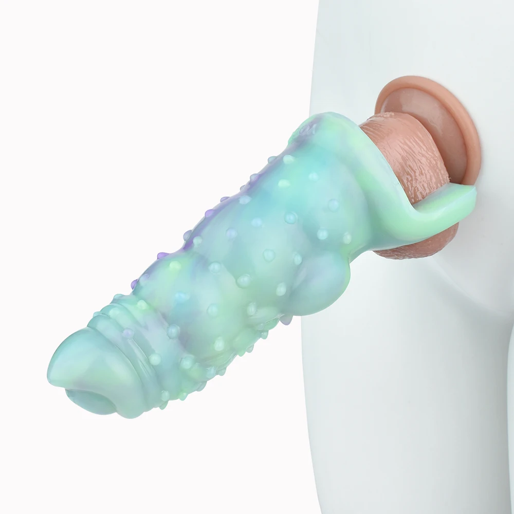 Neue Weiche Silikon-Leder-Hlle Penis-Sleeve Wolf-Braces Mnnliche  Penishlle Erwachsenen-Sexspielzeug| Alibaba.com