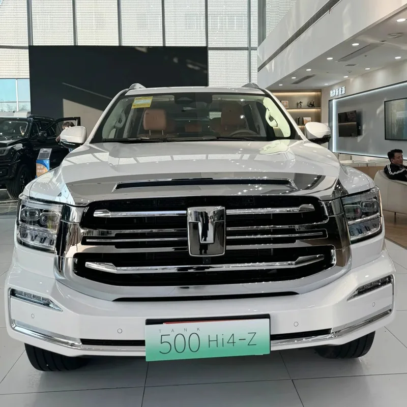 Gwm Tank 500 Hi4-Z 2025 Model Plug-In Hybrid Tank 500 Car Front Four-Wheel Drive Great Wall Tank 500 New Energy Car