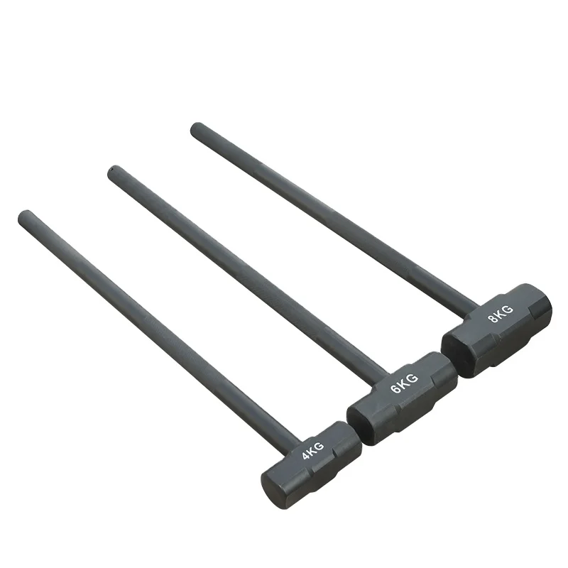 Guli Fitness Physical Training 4/6/8kg Sledge Gym Hammer Functional Power Training Hammer Fitness Rubber Tires Hammer
