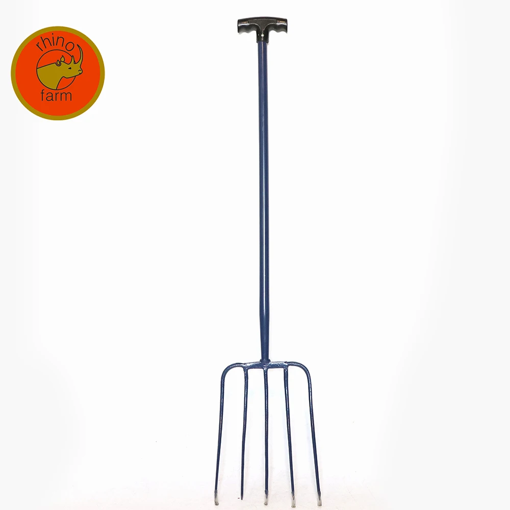 product high quality multifunctional steel professional farm garden digging fork-3