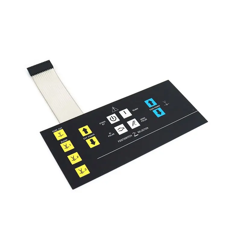 FPC membrane keypad touch treadmill silkscreen membrane switch