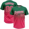 Kelly Green and Rose Pink