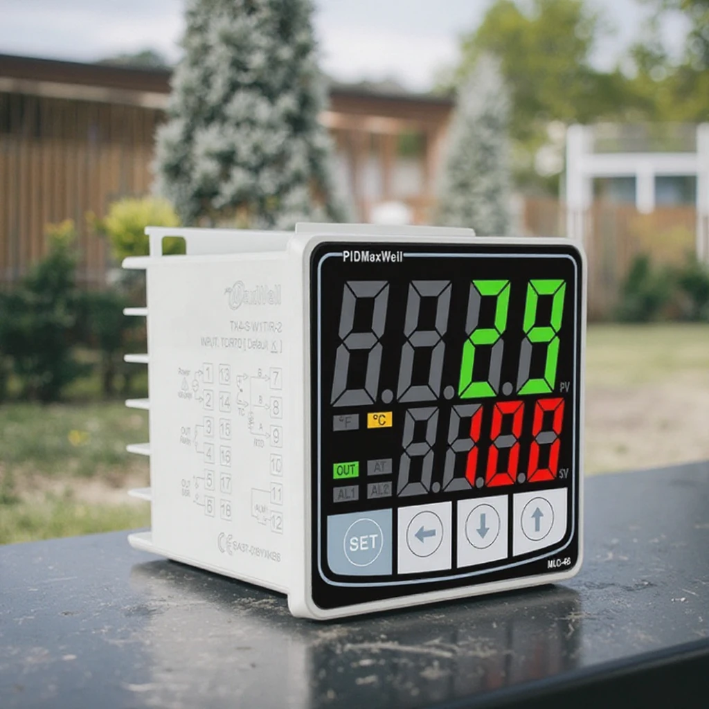 MLC-48 Digital PID Controller - 0.5%FS Accuracy for Temp Control