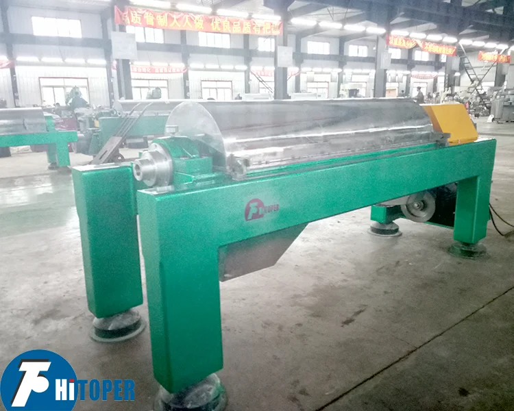 Soap Processing Machine of Sedimentation Type Horizontal Centrifuge