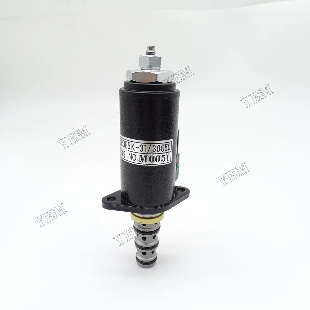 For Kobelco KDRDE5K-31 30C50-139-T Solemoid Valve Diesel Engine Parts 6