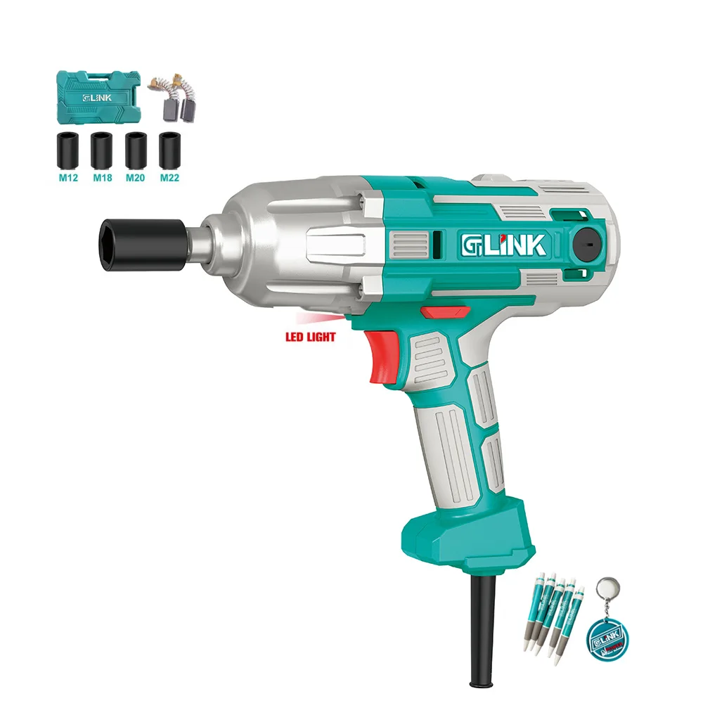 Gaocheng New Professional Power Tools High Torque Corded 1/2'' Electric Impact Wrench