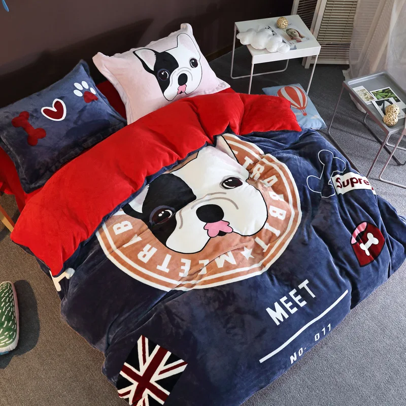kids fleece bedding