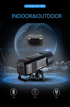 GODOX AD600 Pro 600W All-in-one Outdoor Flash Light Battery Operated Light Modeling Lamp for Flash Photography detail image