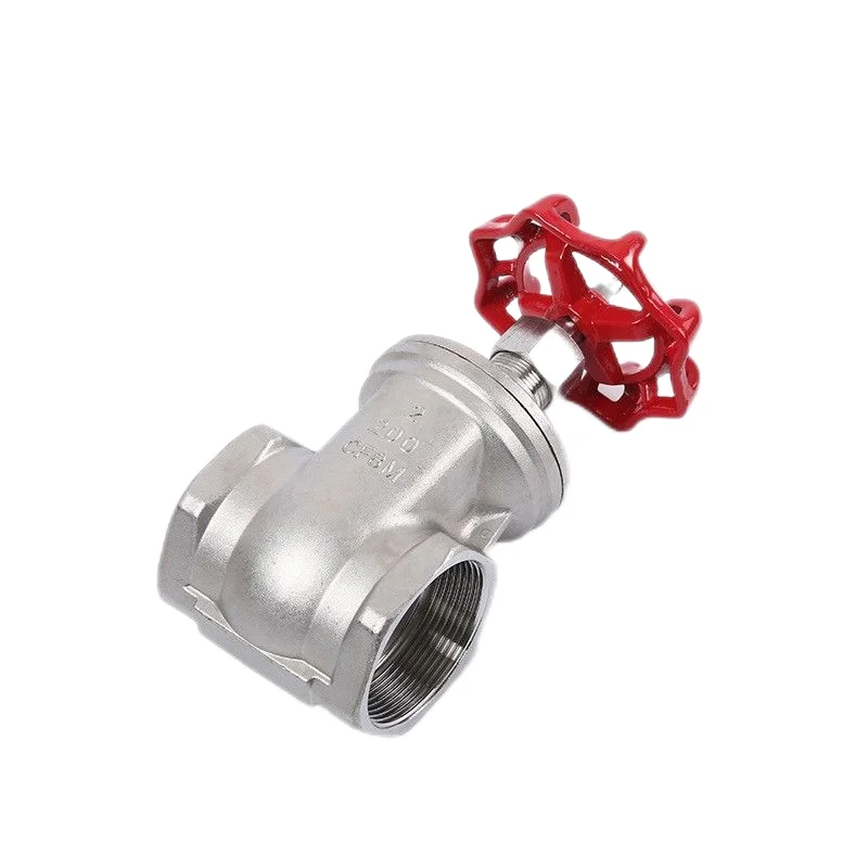 304 316 Stainless Steel Gate Valve Domestic Water Meter On/off Shut-off ...