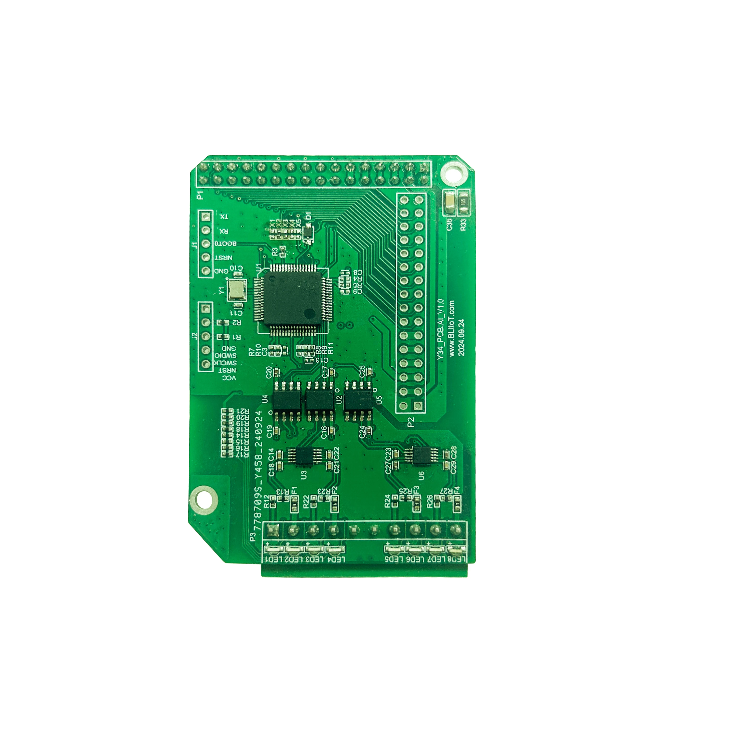 4CH Thermocouple Input Module J/K/E/T/S/R/B/N-Type for Industrial Temperature Monitoring