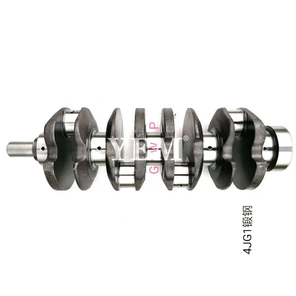 4JG1 Crankshaft for Isuzu Diesel Engine Parts 4