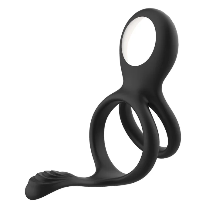 Vibrating Dual Penis Ring Vibrator With 7 Vibration Stretchy Cock Rings Sex  Toys Box for Man Couples Play Prostate Massager